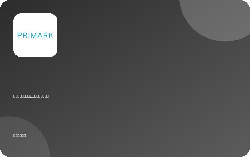 £15.00 Primark gift card, To A Happy Person